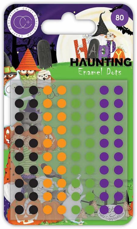 Craft Consortium Happy Haunting Adhesive Enamel Dots