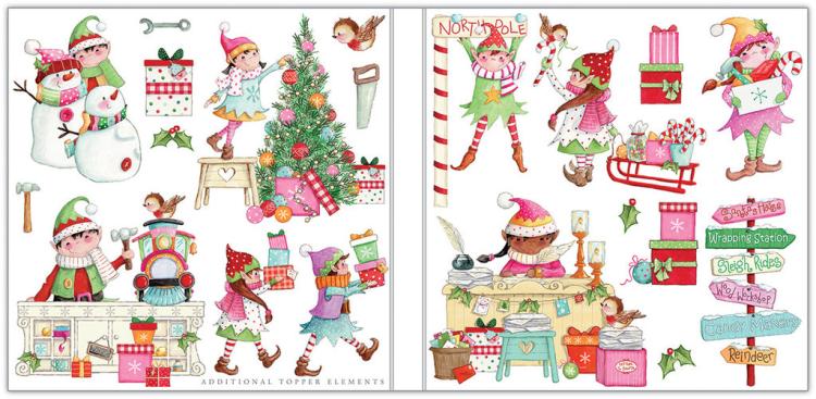 Craft Consortium 6x6 Paper Pad Made by Elves #29B