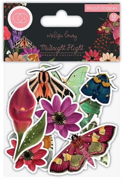 Craft Consortium Midnight Flight Wood Shapes