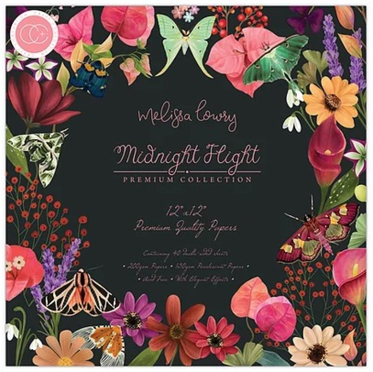 Craft Consortium 12x12 Paper Pad Midnight Flight #30
