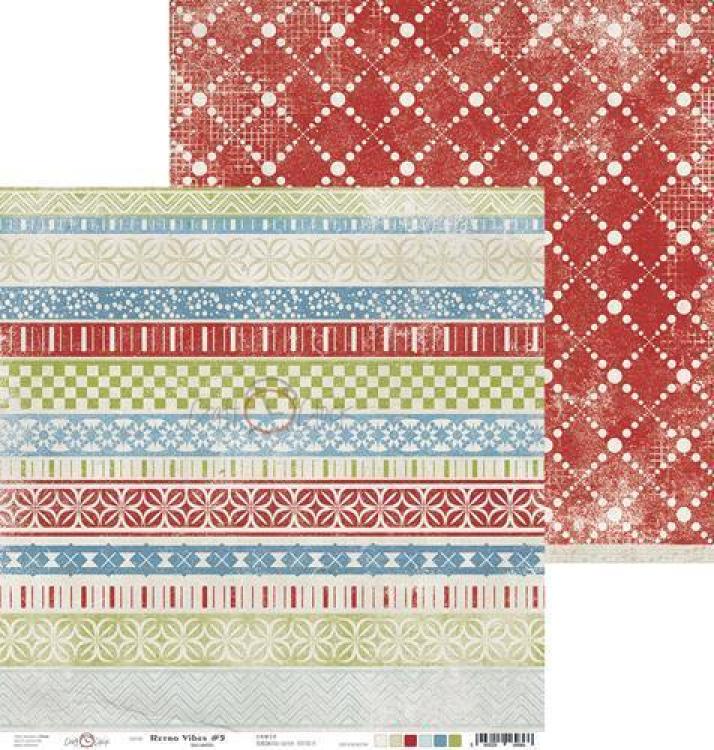 Craft O Clock 12x12  Paper Pad Retro Vibes