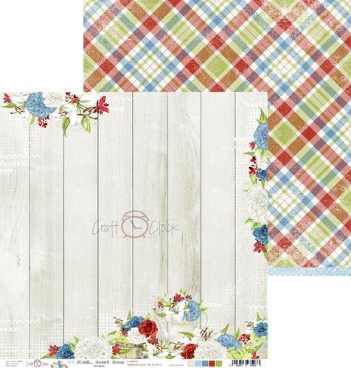 Craft O Clock 12x12  Paper Pad Home ... Sweet Home