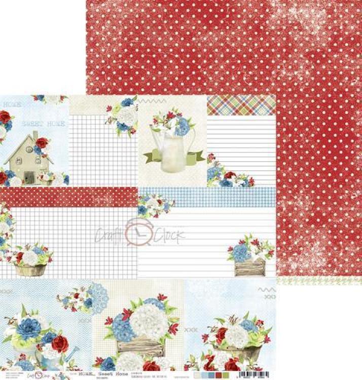 Craft O Clock 12x12  Paper Pad Home ... Sweet Home