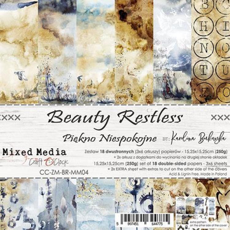 Craft O Clock 6x6 Paper Pad Beauty Restless_eingestellt