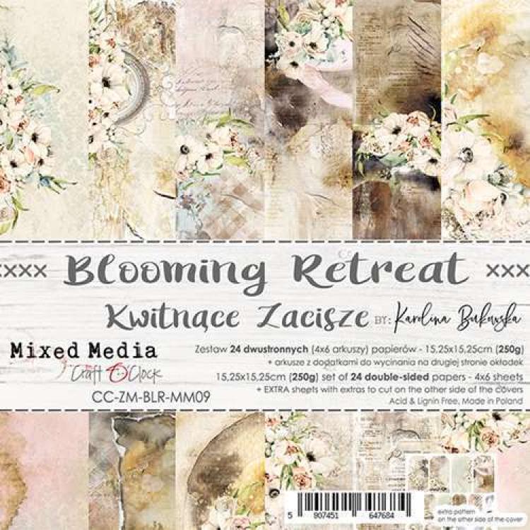 Craft O Clock 6x6 Paper Pad Blooming Retreat