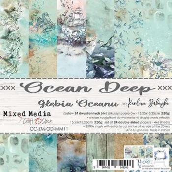Craft O Clock 6x6 Paper Pad Ocean Deep_eingestellt