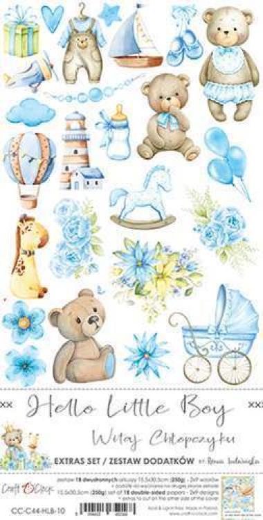 Craft O Clock Extras Set Hello Little Boy
