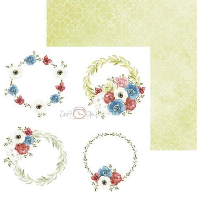 Craft O Clock Paper Pad 6x6 Mom´s Garden_eingestellt