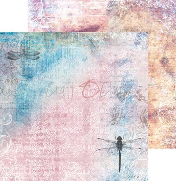 Craft O Clock 12x12 Paper Pad Dream Shadow