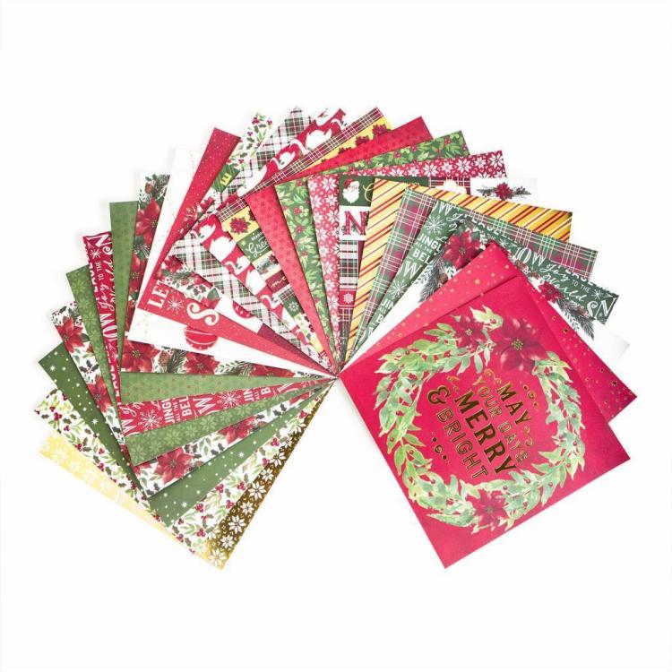 Craft Smith 12x12 Inch Paper Pad Always Christmas