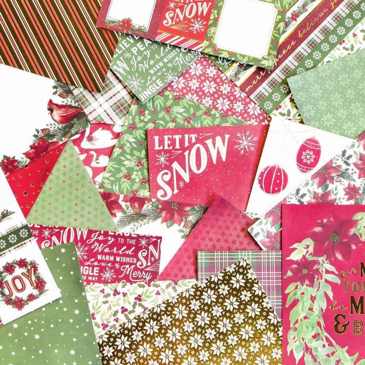 Craft Smith 12x12 Inch Paper Pad Always Christmas