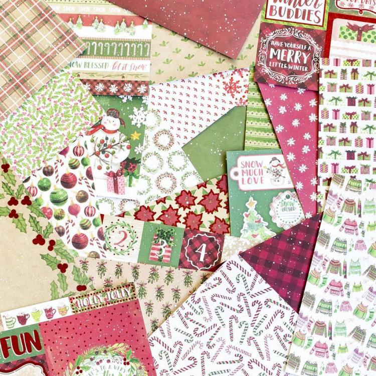 Craft Smith 12x12 Inch Paper Pad Say Freeze