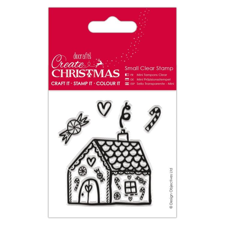 Create Christmas Clear Stamp Gingerbread House #PMA907257