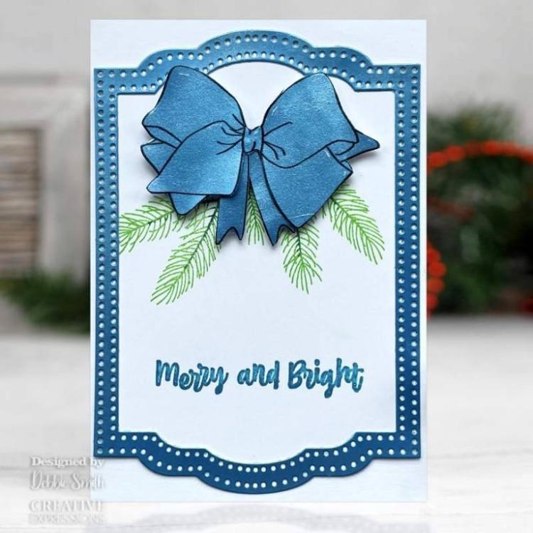 Creative Expressions Clear Stamps Christmas Ornaments #970
