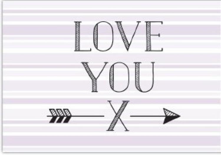 Dovecraft Clear Stamp - Love you