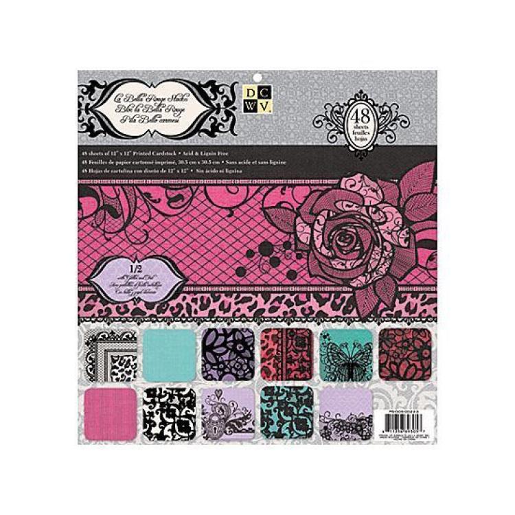 DCWV 12 x 12 Paper La Bella Rough Stack