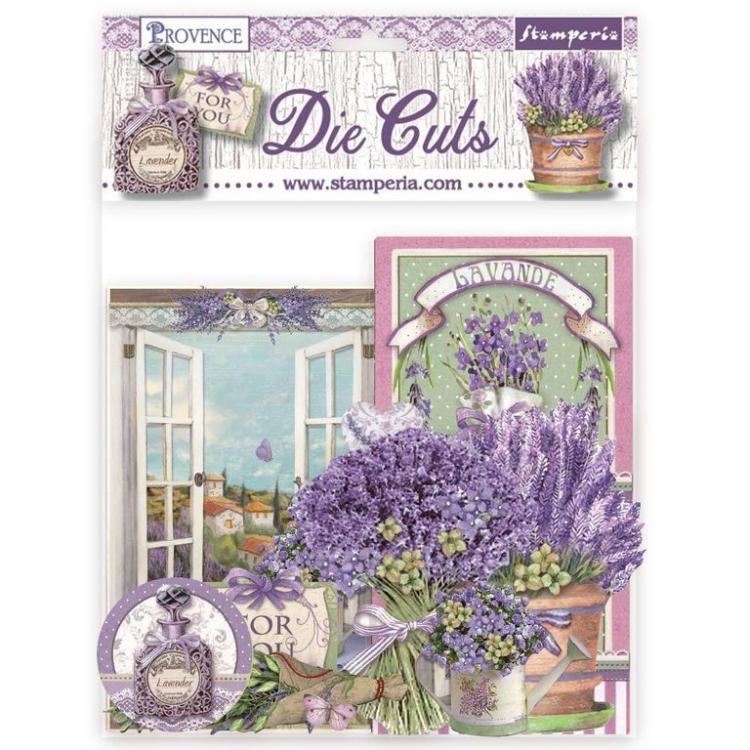 Stamperia Die Cuts Assorted Provence DFLDC55