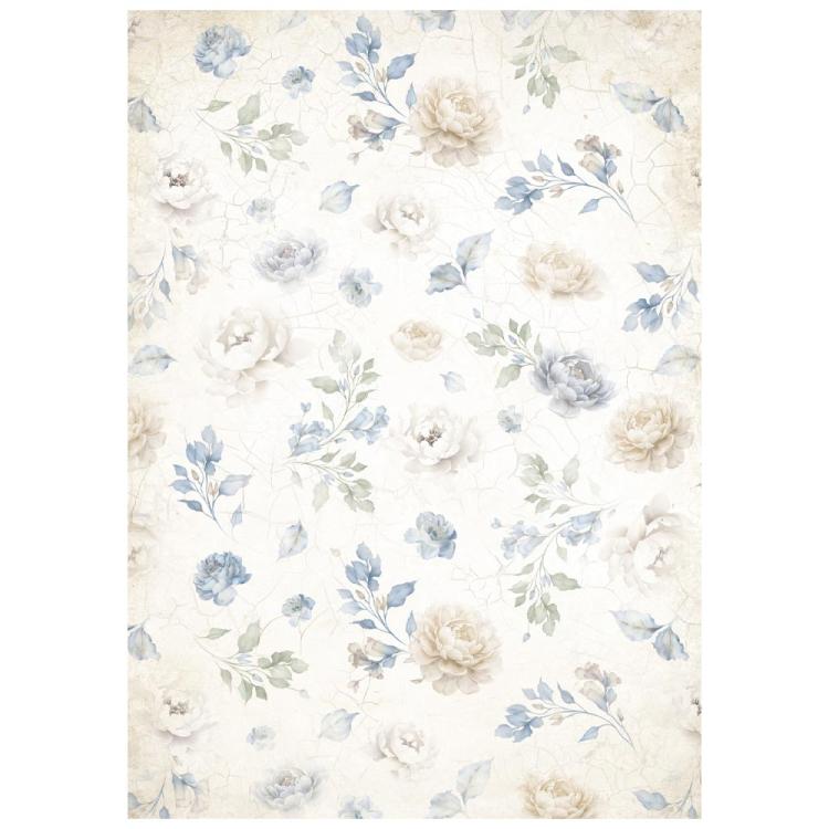 DFSAK6041 Stamperia Timeless A6 Rice Paper Backgrounds SET
