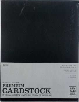 Darice Premium Crardstock Black Cat 50 Sheets