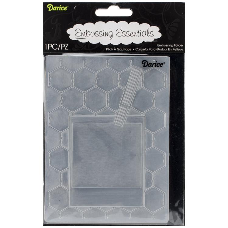 Darice Embossing Folder Polaroid Wire #1219-122