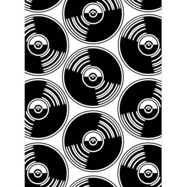 Darice Embossing Folder Records #1219-133