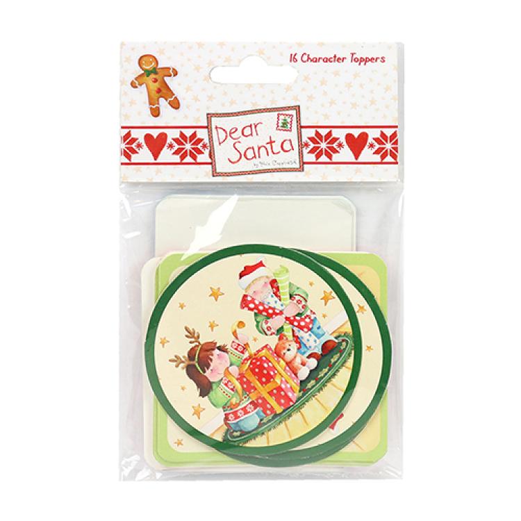 Dear Santa by Helz Cuppleditch Character Toppers