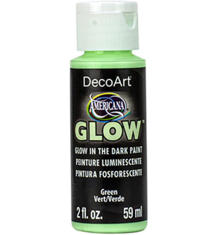 DecoArt Americana Glow in the Dark Green