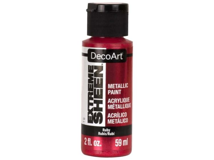 DecoArt Metallic Paint Extreme Sheen Ruby DPM20