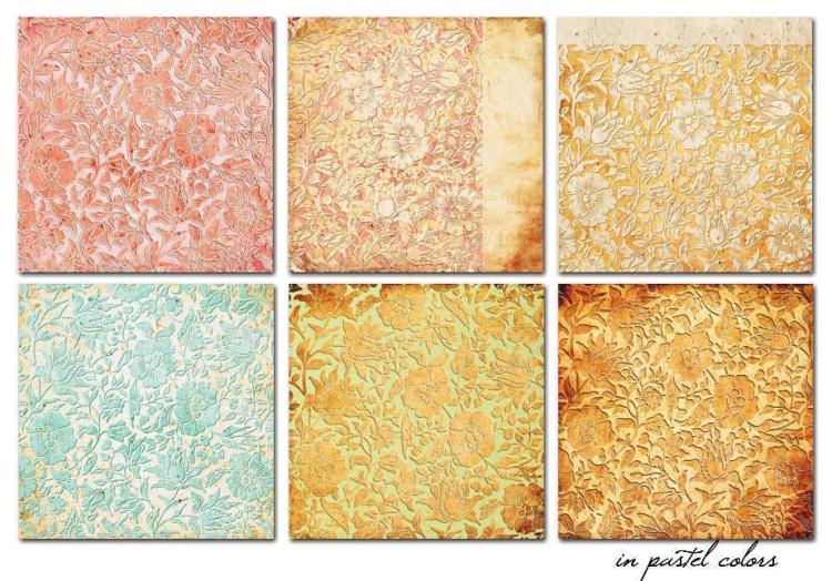 #638 Decorer 8x8 Paper Pad In Pastel Colors
