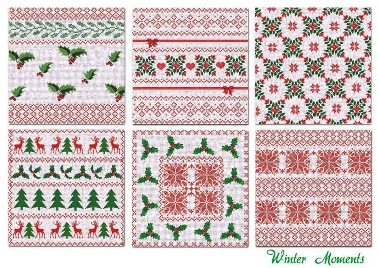 Decorer 8x8 Paper Pad Winter Moments