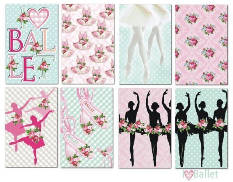 #33 Decorer Mini Scrapbook Paper Set Ballet