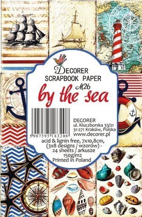 Decorer Mini Scrapbook Paper Set By the Sea
