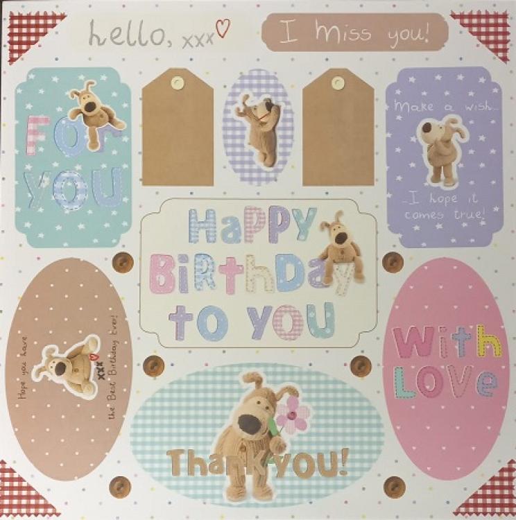 DoCrafts Boofle 12x12 Paper Pad