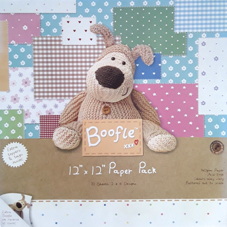 DoCrafts Boofle 12x12 Paper Pad