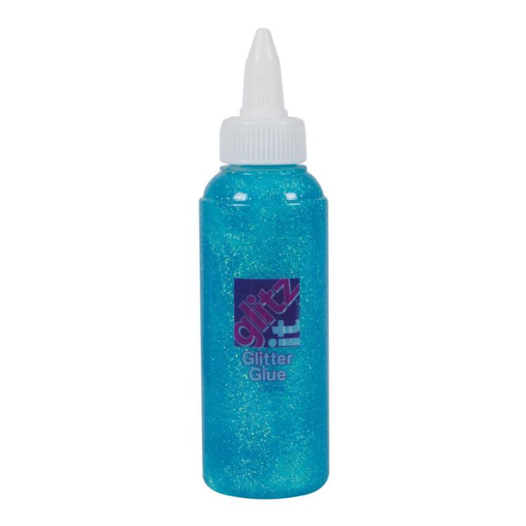 DoCrafts Glitz It Glitter Glue Ice Blue