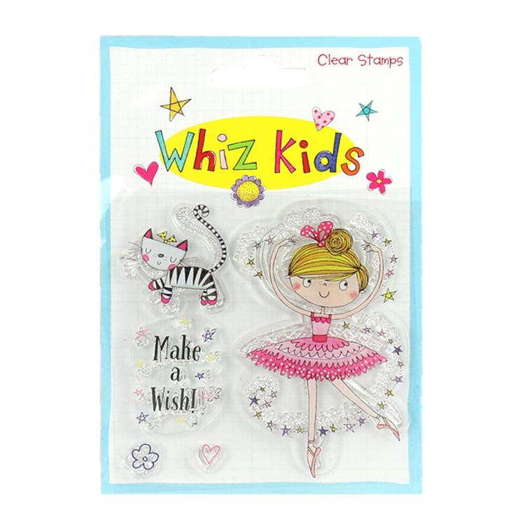 Dovecraft Whiz Kids Clear Stamp Ballerina