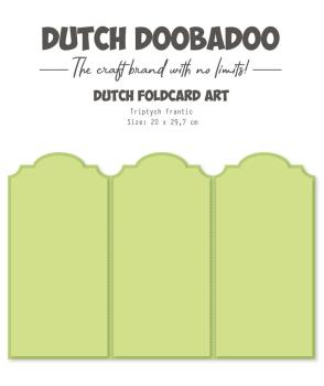 Dutch Foldcard Art A4 A4 Triptych Frantic (470.784.207)