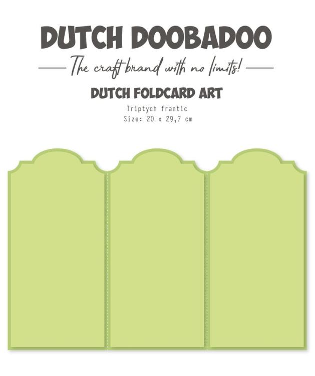 Dutch Foldcard Art A4 A4 Triptych Frantic (470.784.207)