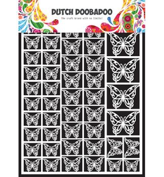 Dutch Doobadoo Paper Art A5 Butterflies (Schmetterlinge)
