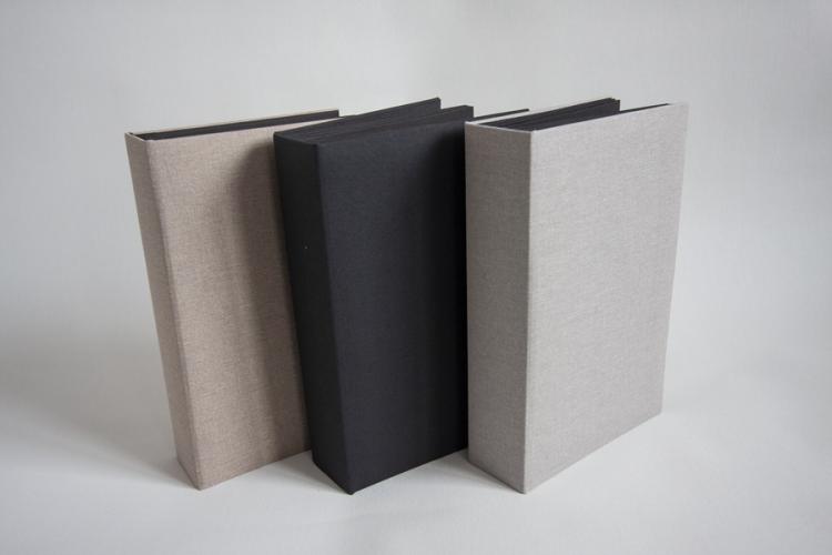 Eco-Scrapbooking Album Basilisk 128x203 mm Black Cards