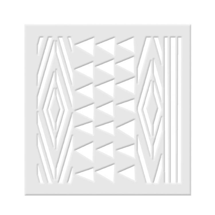 Faber Castell Ice Layers Adhesive Textures Tribal