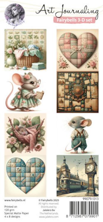 Fairybells 3D Mice Set 13