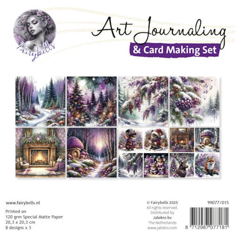 Fairybells 8x8 Art Journaling & Card Making Set 15