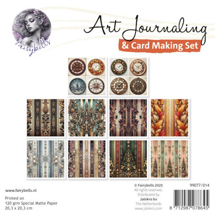 Fairybells Art Journaling & Card Making Clocks Set 14