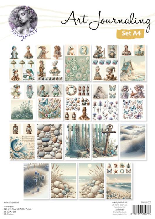 Fairybells Art Journaling Set A4 Sommer 03
