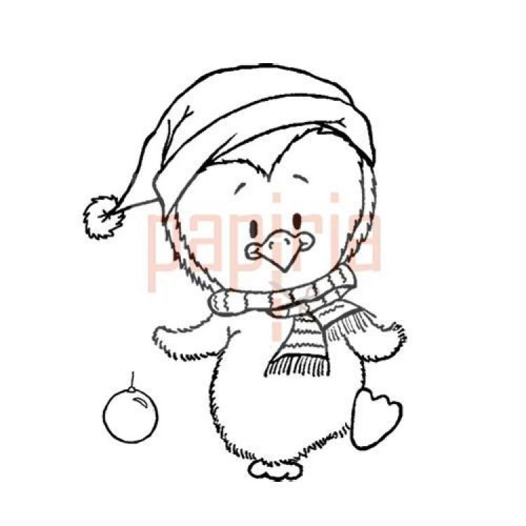 Gerda Steiner Design Stamp Dancing Penguin