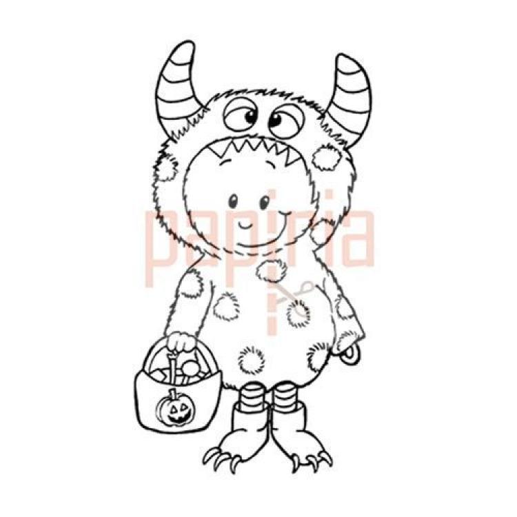 Gerda Steiner Design Stamp Monster Kid