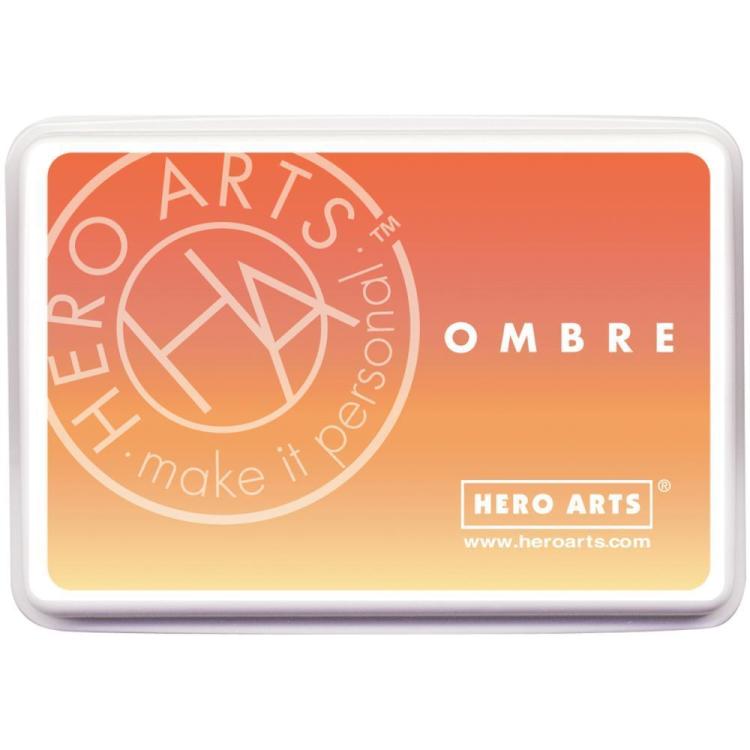 Hero Arts Ombre Ink Pad Butter To Orange