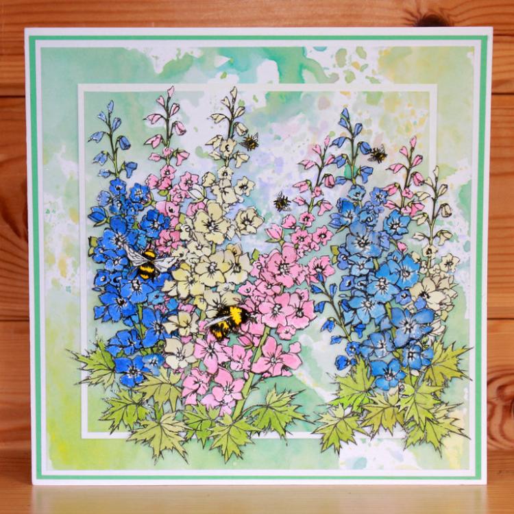 Hobby Art Clear Stamps Cottage Garden