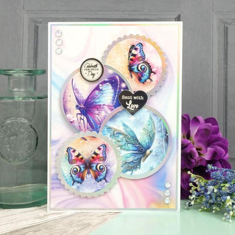 Hunkydory Majestic Butterflies Pocket Pad